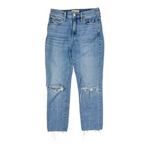 Madewell The High Rise Slim Boyjean Crop Jeans size 26